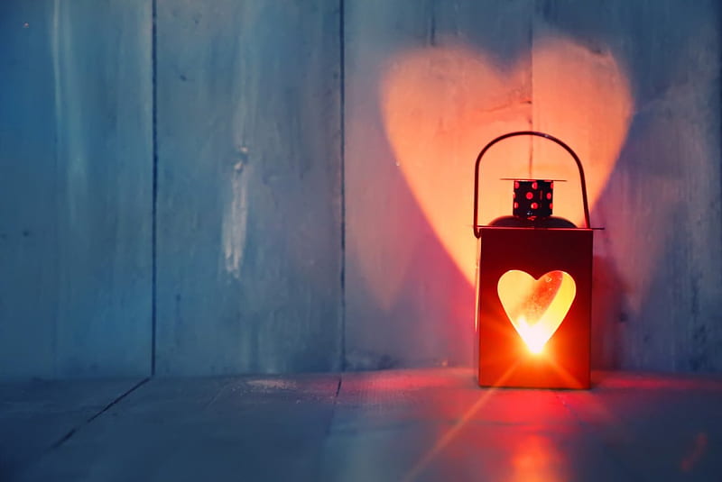 Flaming Heart , candle, graphy, lovely, flame, lantern, heart, bonito, HD wallpaper