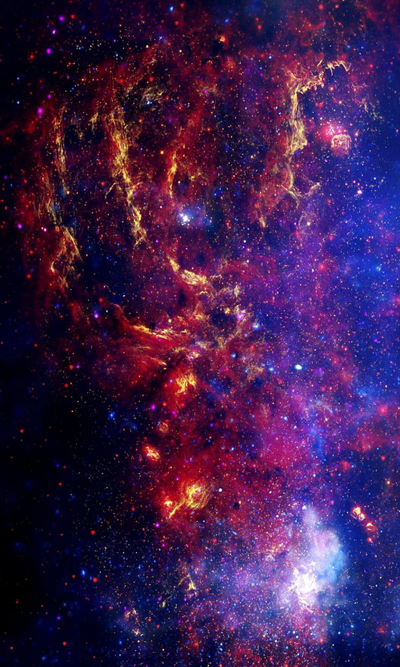 Claw Nebula, claw, colors, galaxy, nebula, sky, HD phone wallpaper