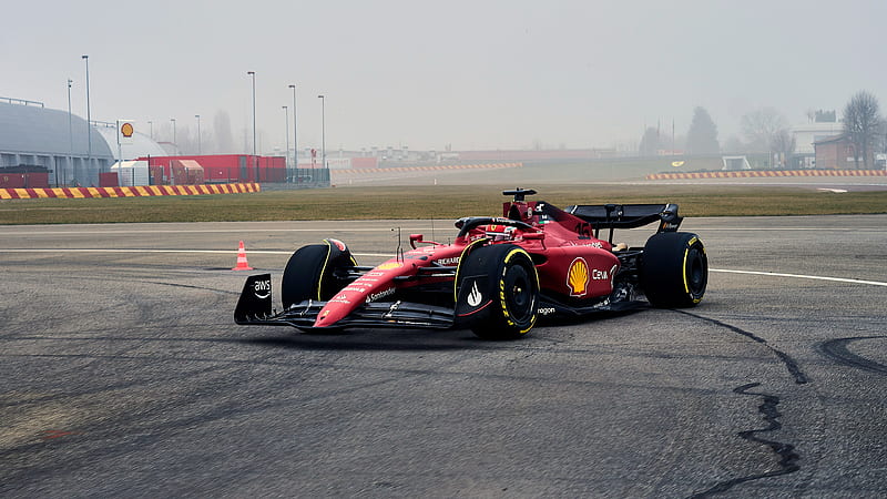 2022 Ferrari F1-75, Formula 1, Open Top, Race Car, Turbo, V6, HD wallpaper