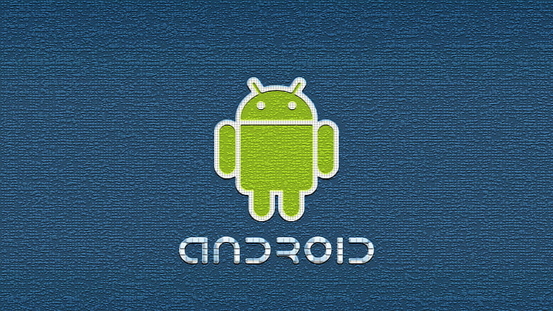 Android'Space'Shot, android text, blue, android, green android white ...