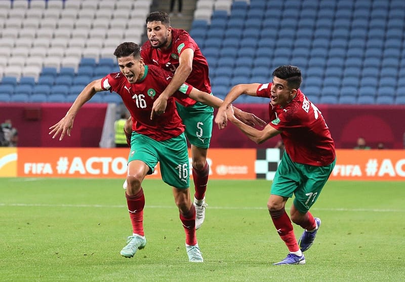 Morocco Crush Hapless Palestine 4 0. The Peninsula Qatar, Morocco Football, HD wallpaper