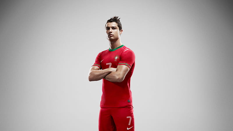 Cristiano Ronaldo Portugal Nike, cristiano-ronaldo, esports, football, boys, male-celebrities, nike, HD wallpaper