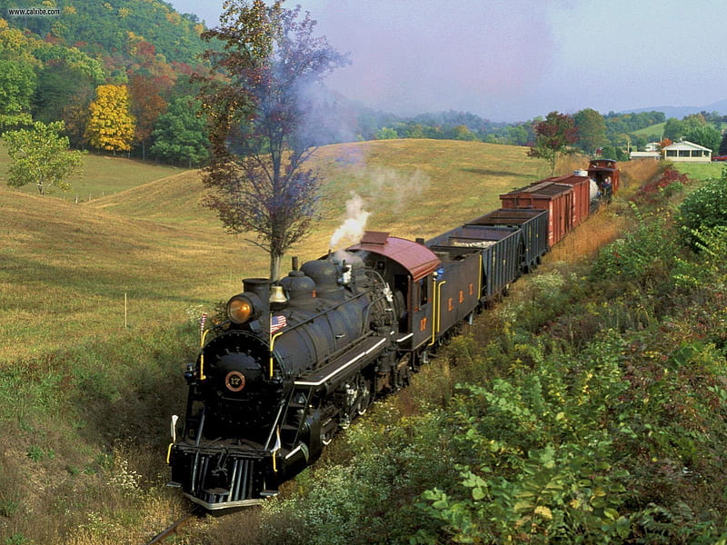 East Broad Top Railroad Orbisonia Pennsylvania, pennsylvania railroad, pennsylvania, Orbisonia Pennsylvania, East Broad Top Railroad, HD wallpaper