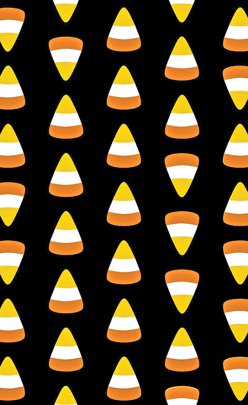 CandyCorn, background, pattern, halloween, holiday, candy, october, new, HD phone wallpaper