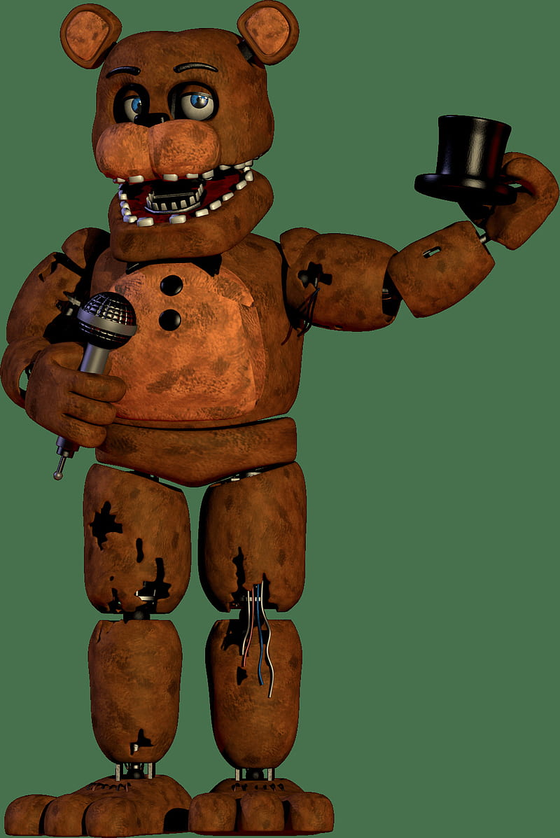 Withered Freddy, five, night, HD phone wallpaper