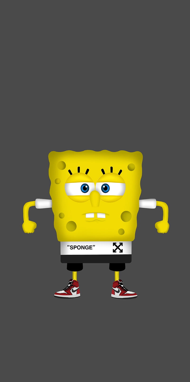 SpongeBob Brands, jordan, jordan air, off, off white, sponge, spongebob squrepants, HD phone wallpaper