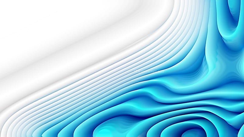 3D Blue White Lines Curved Ripple Background Abstract, HD wallpaper | Peakpx