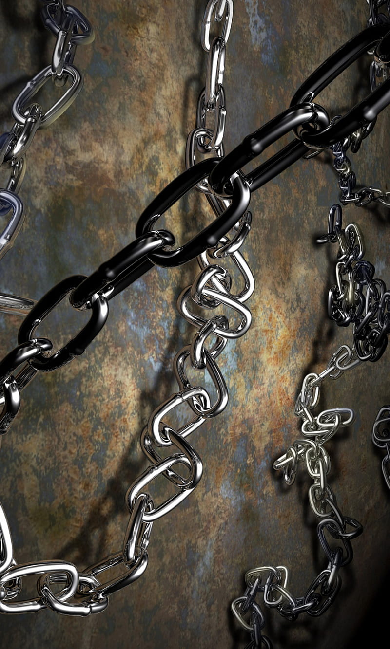 Chains, abstract, HD phone wallpaper | Peakpx