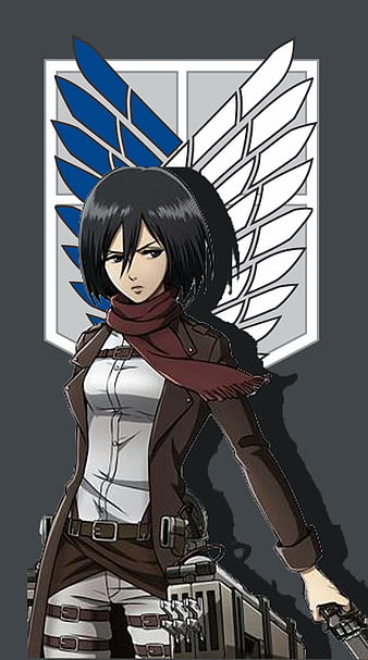 MIKASA ACKERMAN ATTACK ON TITAN FACE.jpg Samsung Galaxy S10 Plus Case Cover