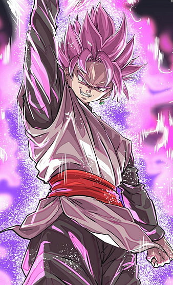 Goku Black Wallpaper 4K, Super Saiyan Rose, Lightsaber