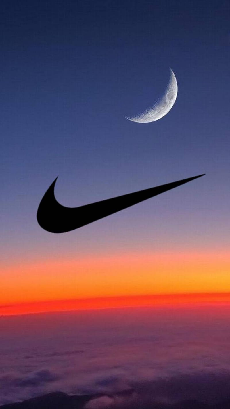 Nike, logo, gold, HD phone wallpaper