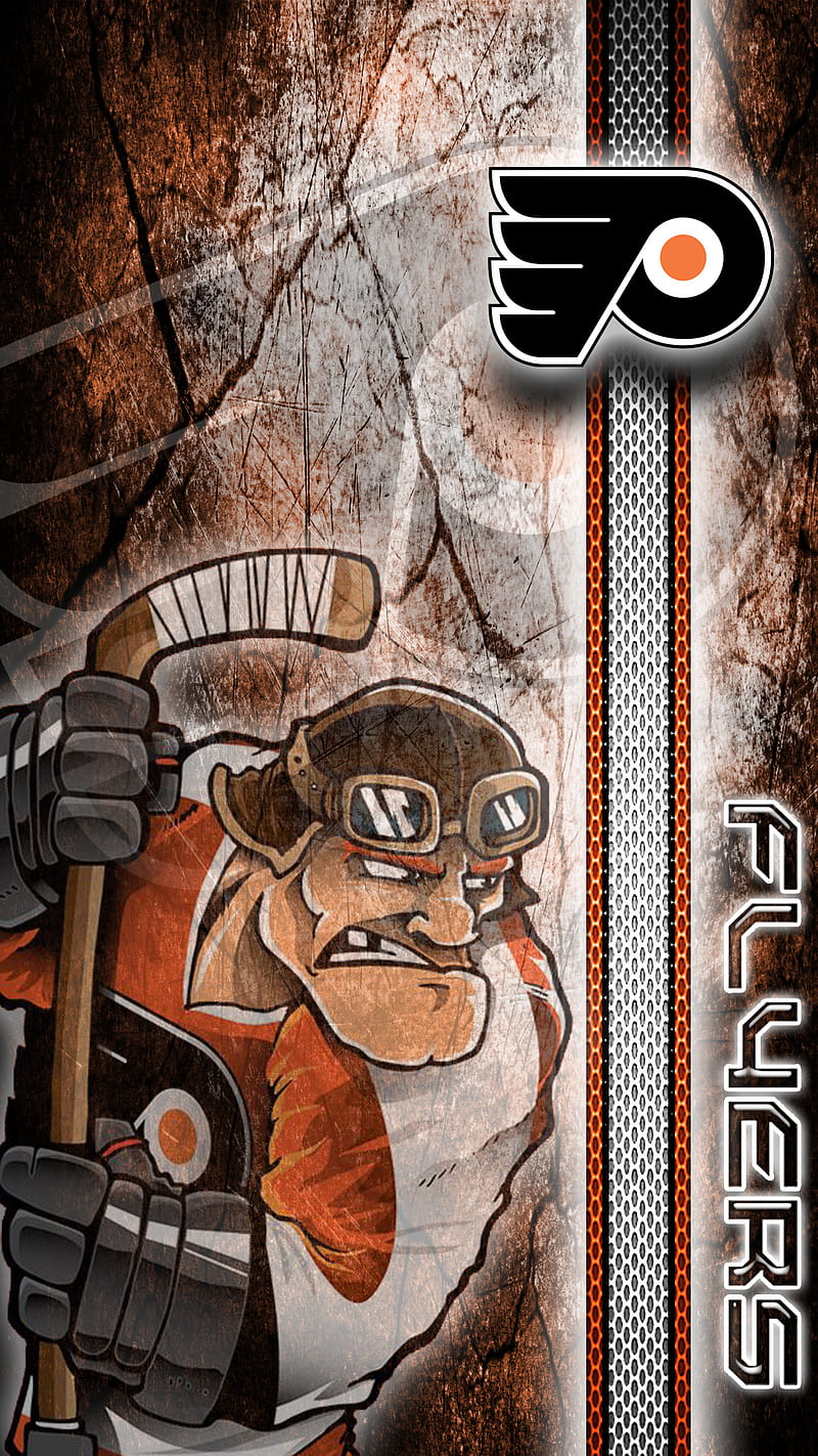 00 Gritty (Philadelphia Flyers) iPhone X/XS/XR Wallpaper