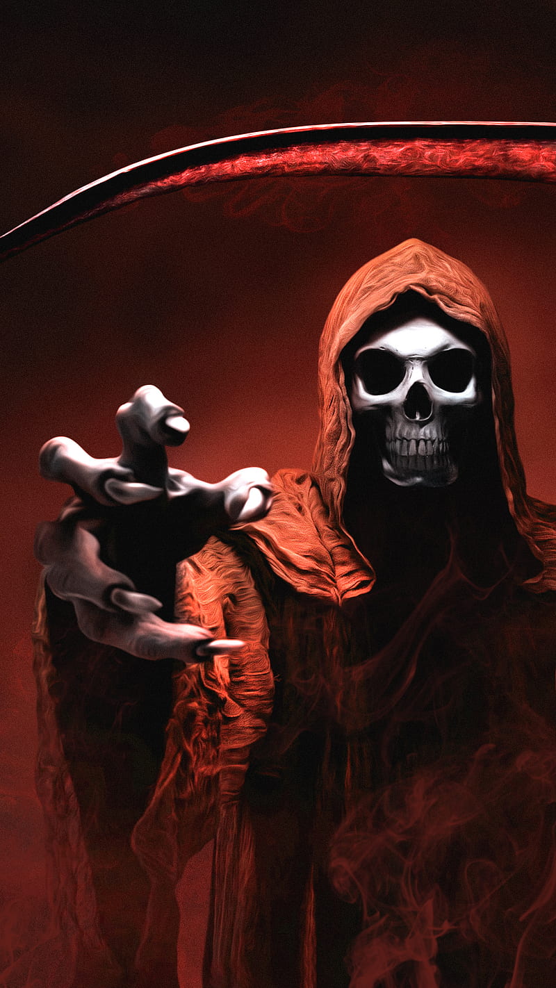 reddeath, DARK, black, bone, death, gloomy, red, skeleton, skull, skulls, trippy, HD phone wallpaper