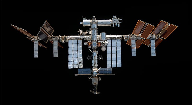 ISS, space, space station, orbit, HD wallpaper