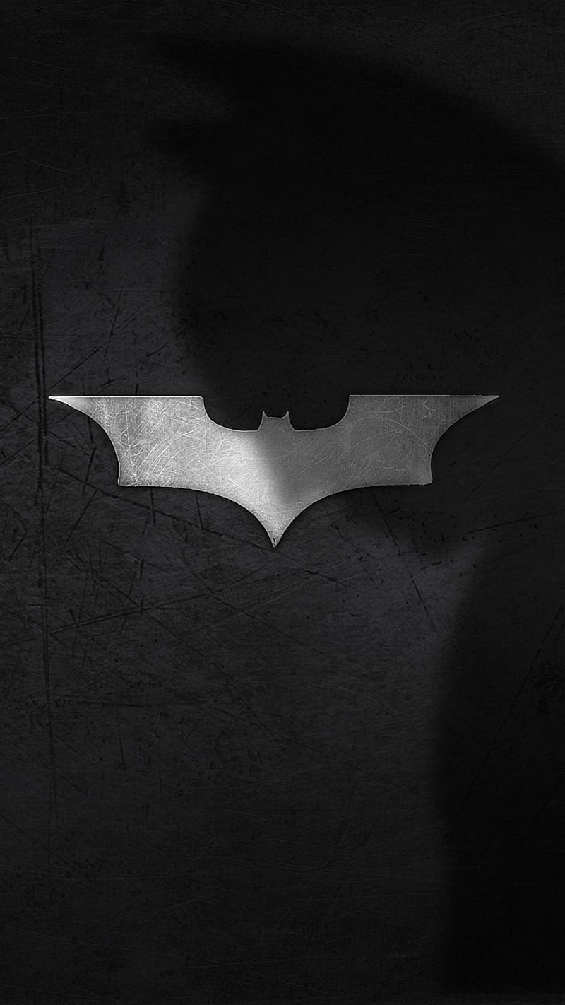 Batman, black, bat, man, logos, symbol, HD phone wallpaper
