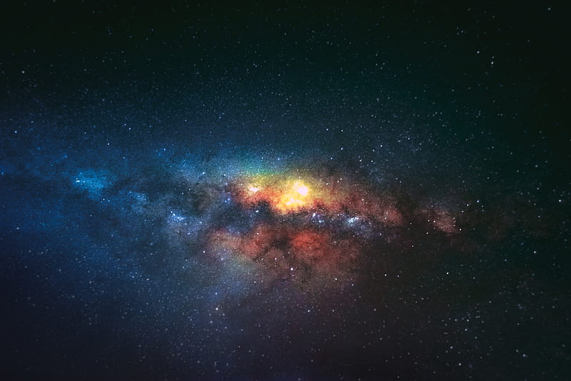 Night Sky Stars Galaxy, galaxy, digital-universe, nature, night, sky, stars, HD wallpaper