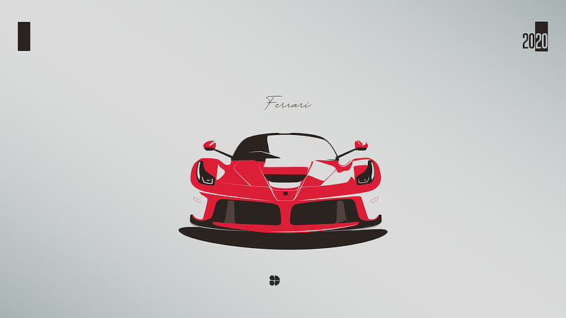 Ferrari, Ferrari LaFerrari, Red Car, HD wallpaper