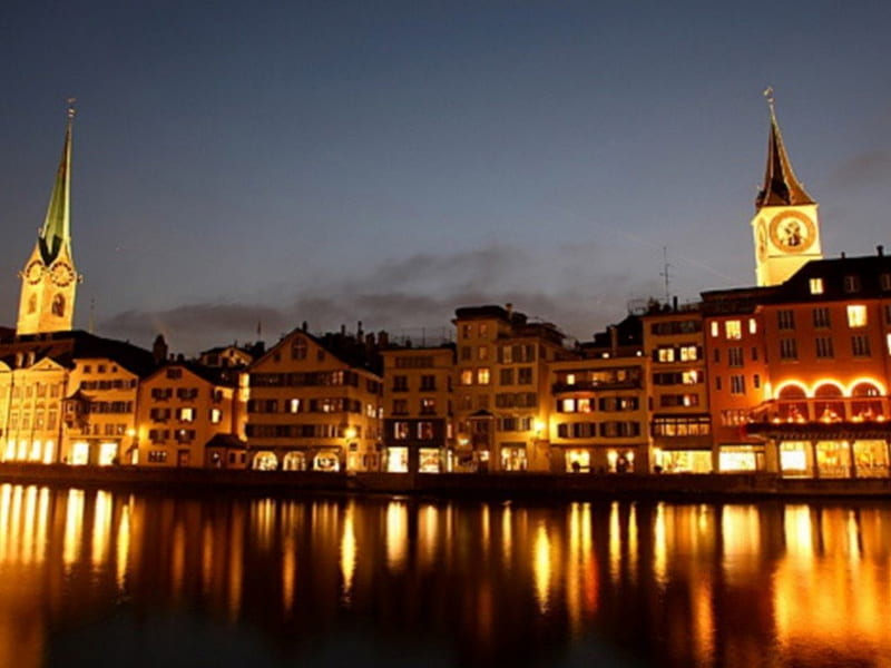 Zurich,switzerland, lovely city, one of the most expensive cities, HD wallpaper