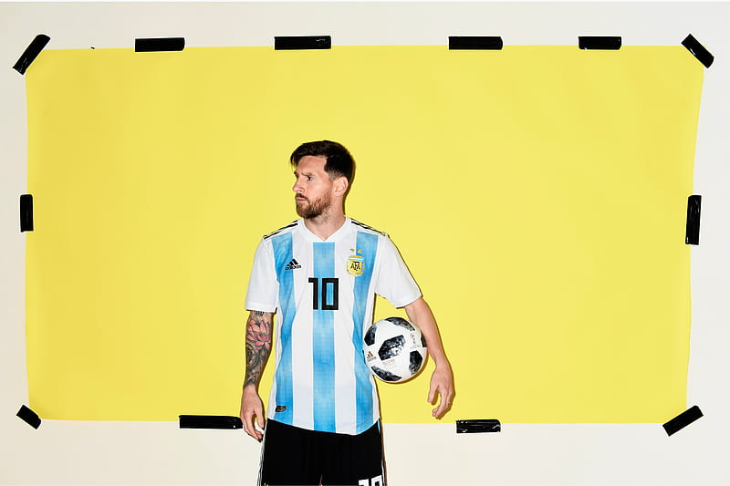 Lionel Messi Argentina Portrait 2018, lionel-messi, esports, football, fifa- world-cup-russia, HD wallpaper | Peakpx