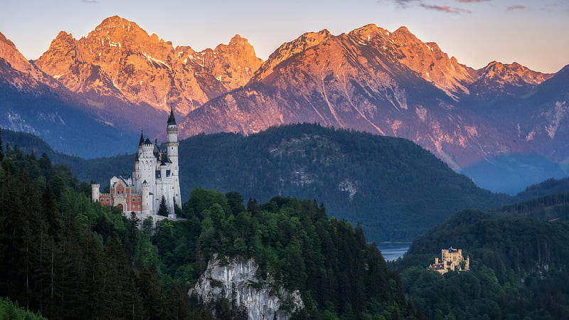 Bavaria Neuschwanstein Castle Travel, HD wallpaper