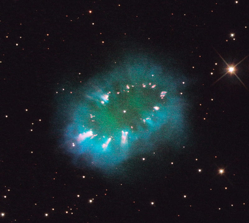 The Necklace Nebula, stars, hst, necklace nebula, space, HD wallpaper