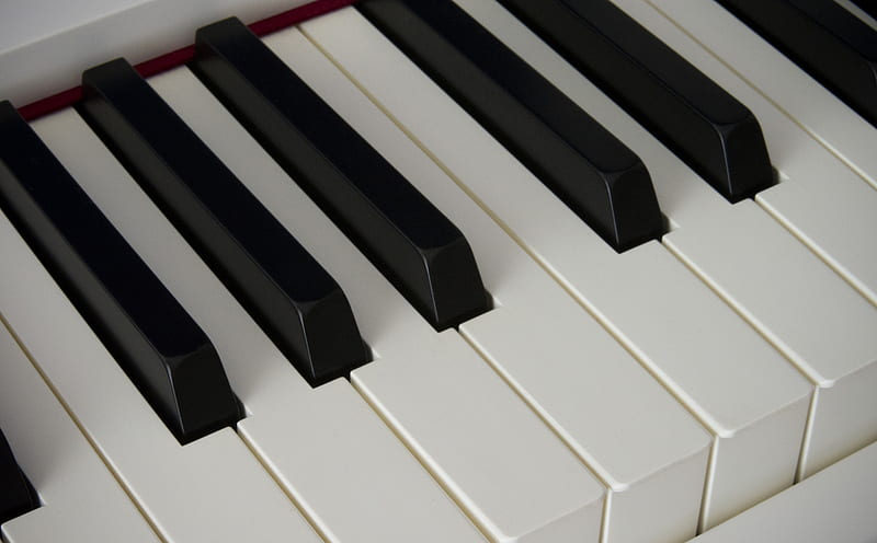Piano Keyboard Close-up Ultra, Music, Piano, Closeup, Keys, Keyboard, instrument, HD wallpaper