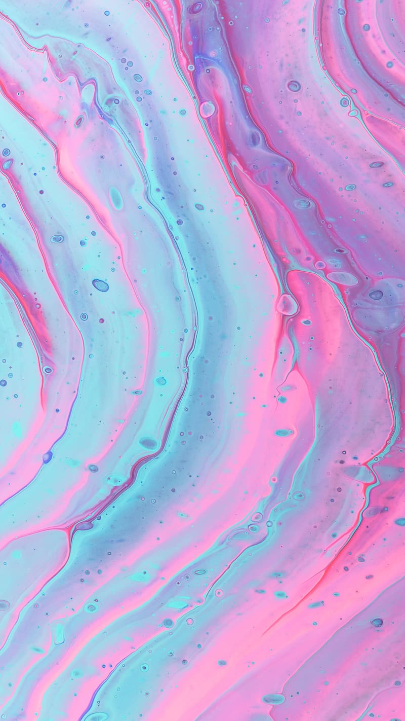 Pink & Blue Colour Full, colour full, HD phone wallpaper