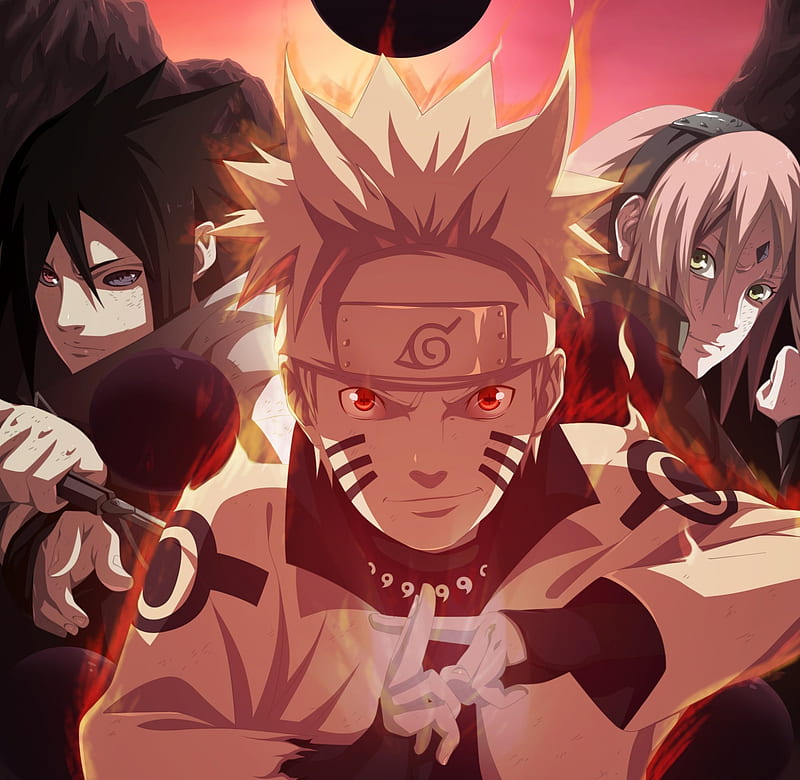 naruto and sasuka and Sakura Haruno and Kakashi Hatake crazy