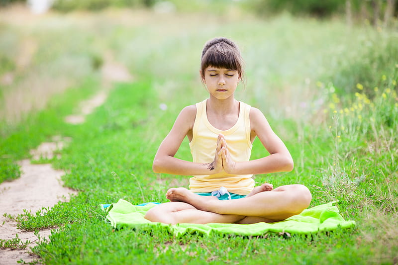 HD yoga with kid wallpapers