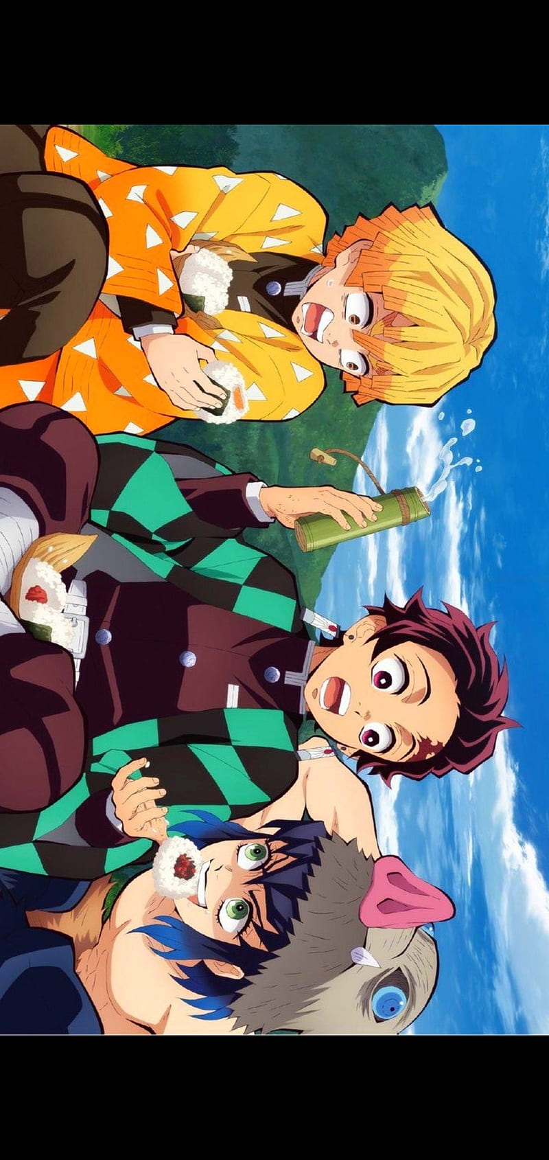 Best trio anime trio HD phone wallpaper  Pxfuel