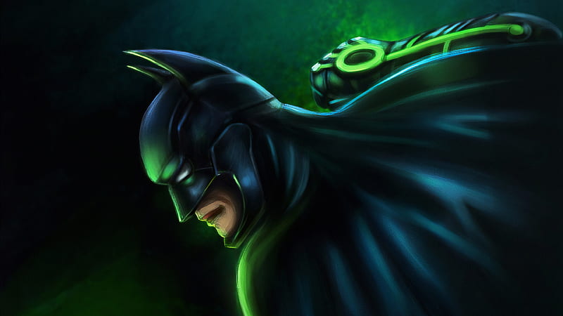 Batman Gotham Protector Art, batman, superheroes, artwork, digital-art, artstation, HD wallpaper
