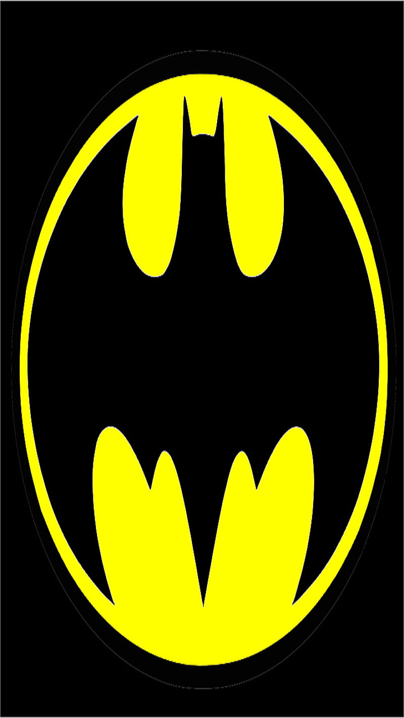 Bat Symbol, art, batman, superhero, HD phone wallpaper