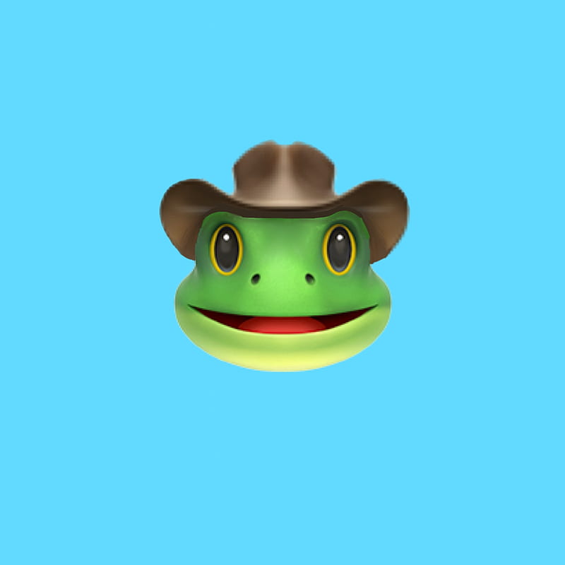 cowboy frog, blue, cowboy, frog, funny, hello, memes, silly, yeehaw, HD phone wallpaper