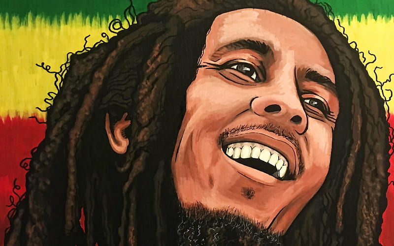 Bob Marley, grunge art, jamaican musician, creative, music stars, jamaican  celebrity, HD wallpaper | Peakpx