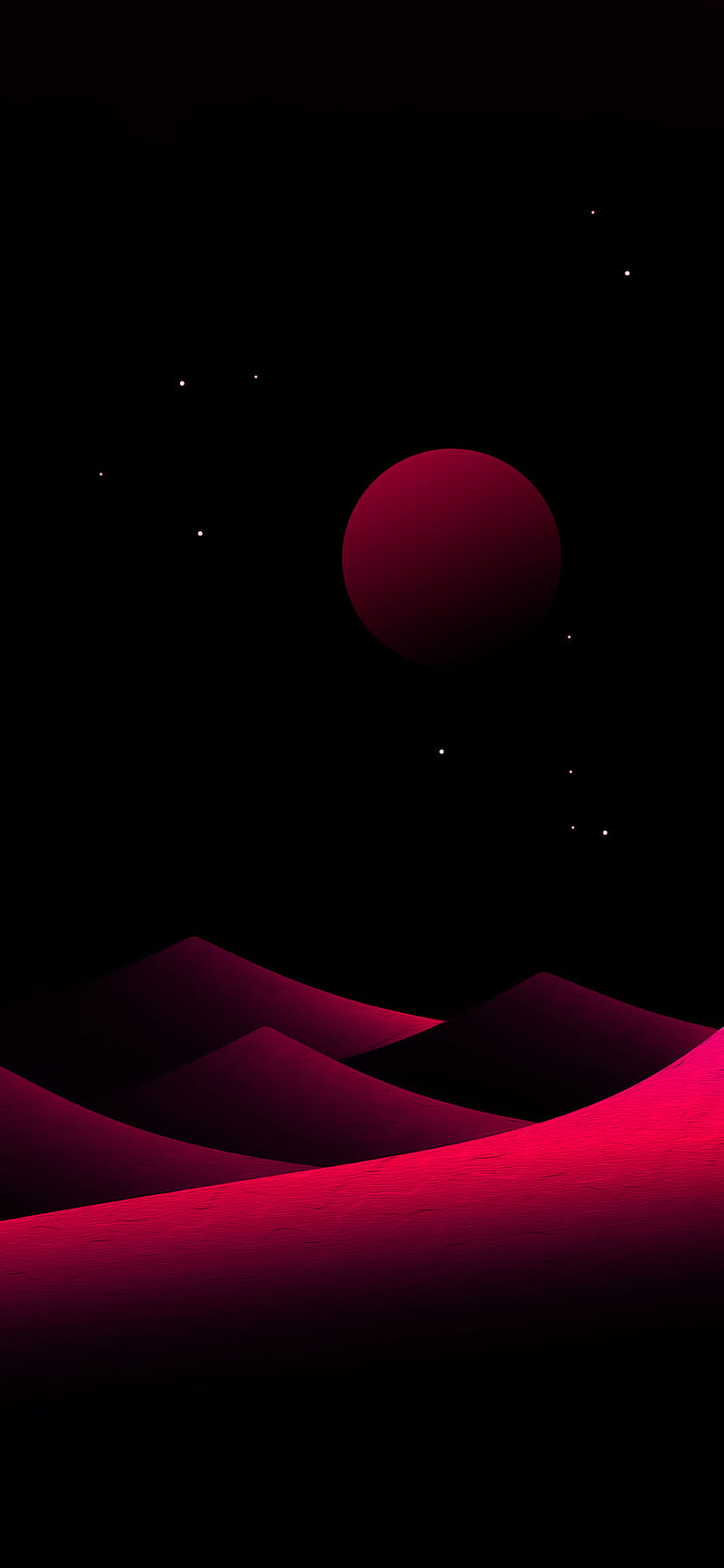 Red desert, abstract, android, apple, galaxy, huawei, iphone, note, samsung, wall, HD phone wallpaper