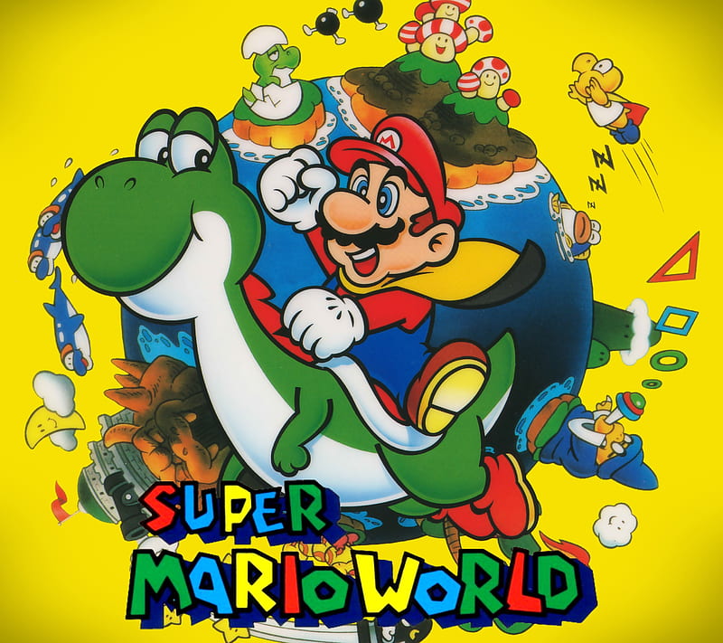 Super Mario World Full Hd Wallpaper 4k  Wallpaperforu