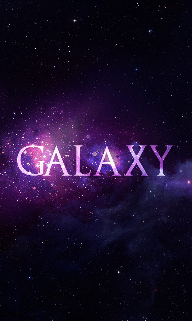 Galaxy, light, space, text, universe, HD phone wallpaper