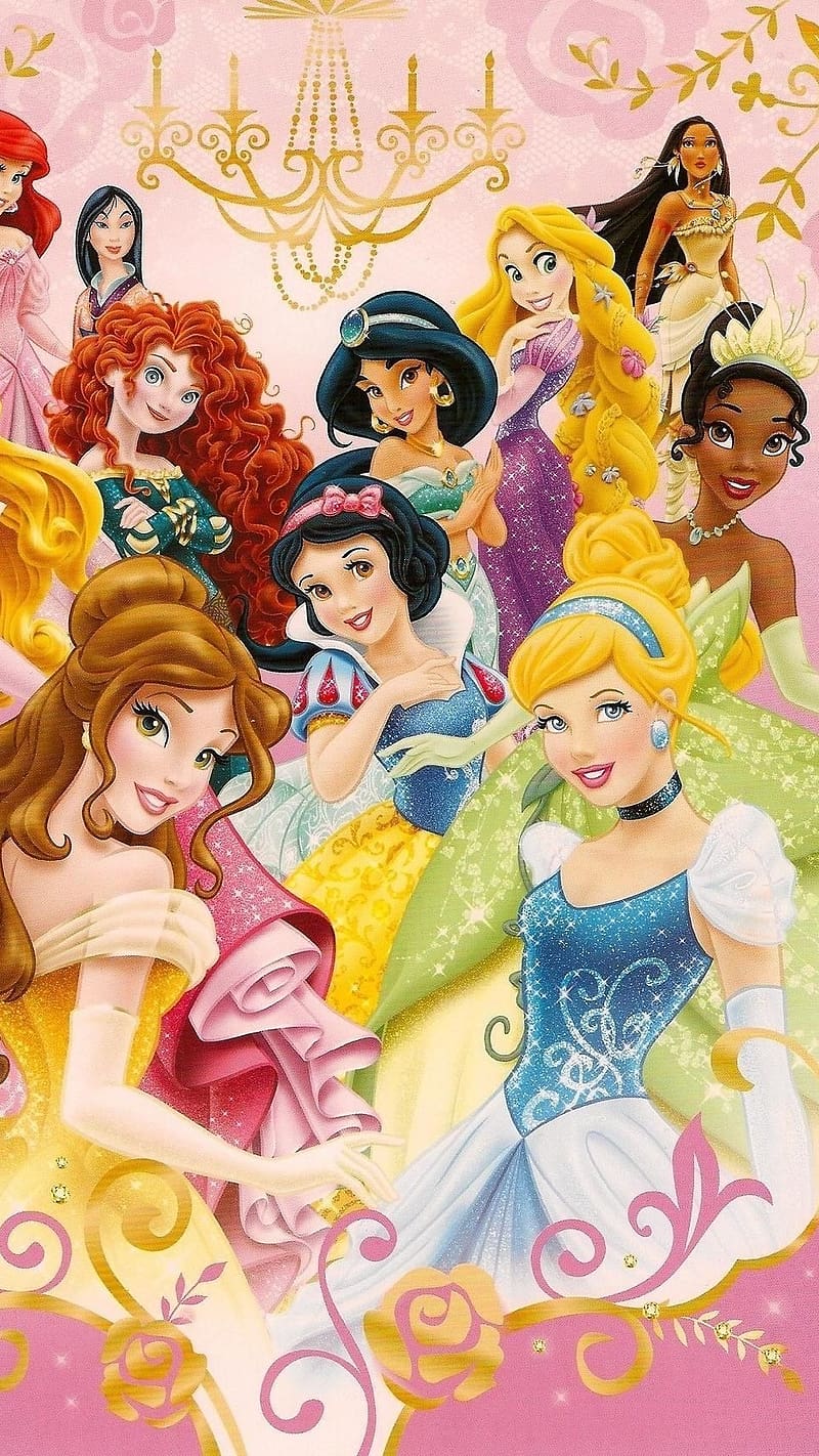 Barbie Princess New Disney Princess, barbie princess, new disney princess,  colourful, HD phone wallpaper | Peakpx