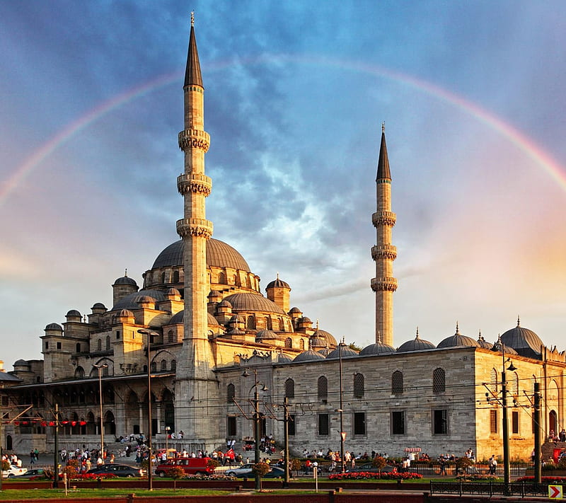 Istanbul New Mosque, nature, view, HD wallpaper | Peakpx