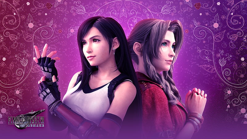 Final Fantasy, Final Fantasy VII Remake, Aerith Gainsborough, Tifa Lockhart, HD wallpaper