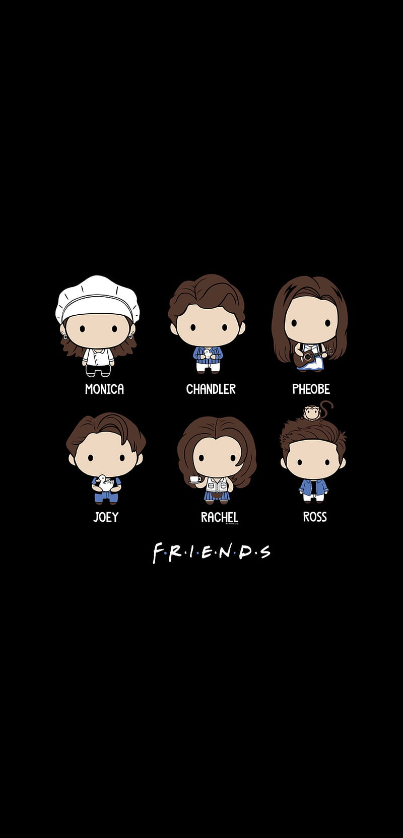 Friends TV Show Phone Wallpapers  Top Free Friends TV Show Phone  Backgrounds  WallpaperAccess