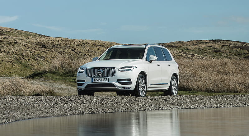 2016 Volvo XC90 (UK-Spec) Inscription (Ice White) - Front , car, HD wallpaper