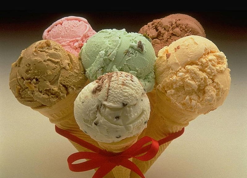 1st of July! Happy month to all my lovely friends!, ice-cream, cone friend, strawberry, sweets, chocolate, cones, caramel, sweet, cold, july, vanilla, friends delicious, pic, flavours, wall, happy, cookies, month, ice-creams, ice, summer, cream, pistachio, HD wallpaper