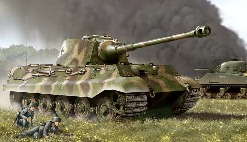 Tanks, Tiger II, Tank, HD wallpaper