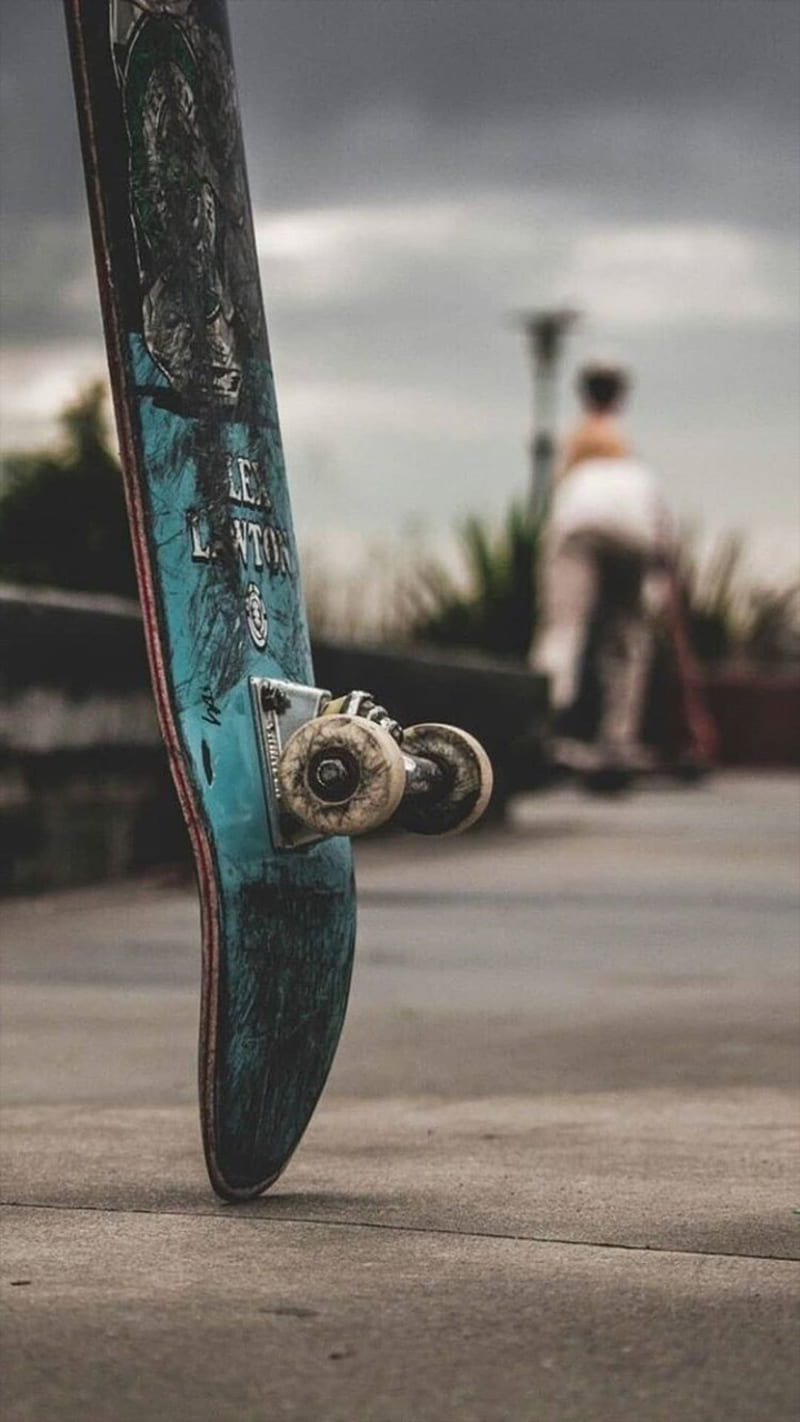 skateboard, outside, skate, HD phone wallpaper