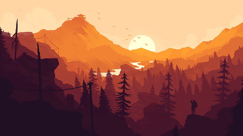 Kolpaper Wallpaper  Firewatch Wallpaper Download  httpswwwkolpapercom95214firewatchwallpaper Firewatch Wallpaper for  mobile phone tablet desktop computer and other devices HD and 4K  wallpapers Discover more Firewatch Games wallpaper 