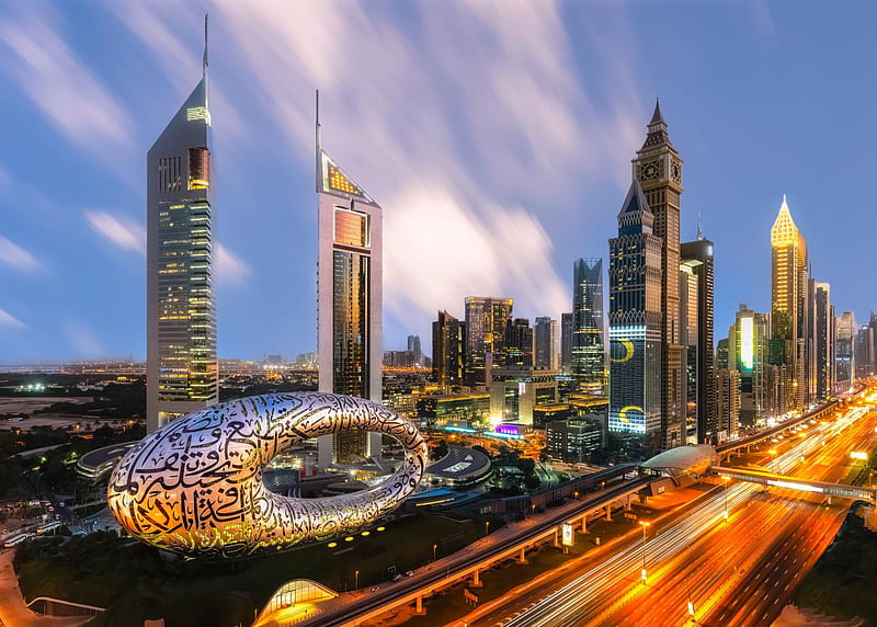 Museum of the Future opens in Dubai. *, HD wallpaper