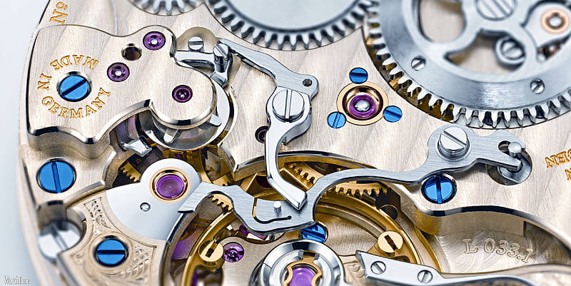 Elements of the mechanism of expensive watches, Automatic Watch, HD wallpaper