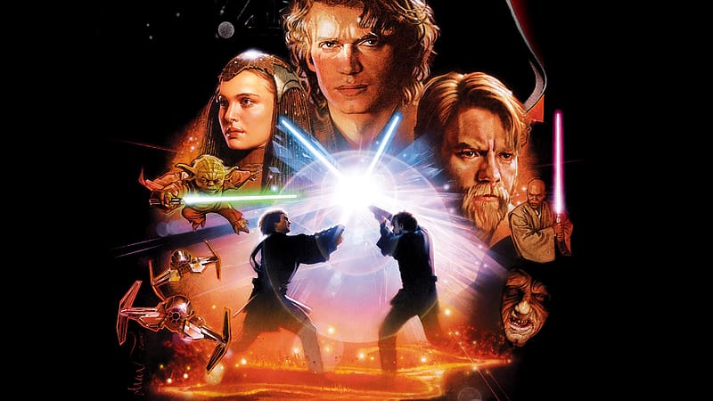 Star Wars, Anakin Skywalker, Movie, Yoda, Obi Wan Kenobi, Mace Windu, Emperor Palpatine, Star Wars Episode Iii: Revenge Of The Sith, HD wallpaper