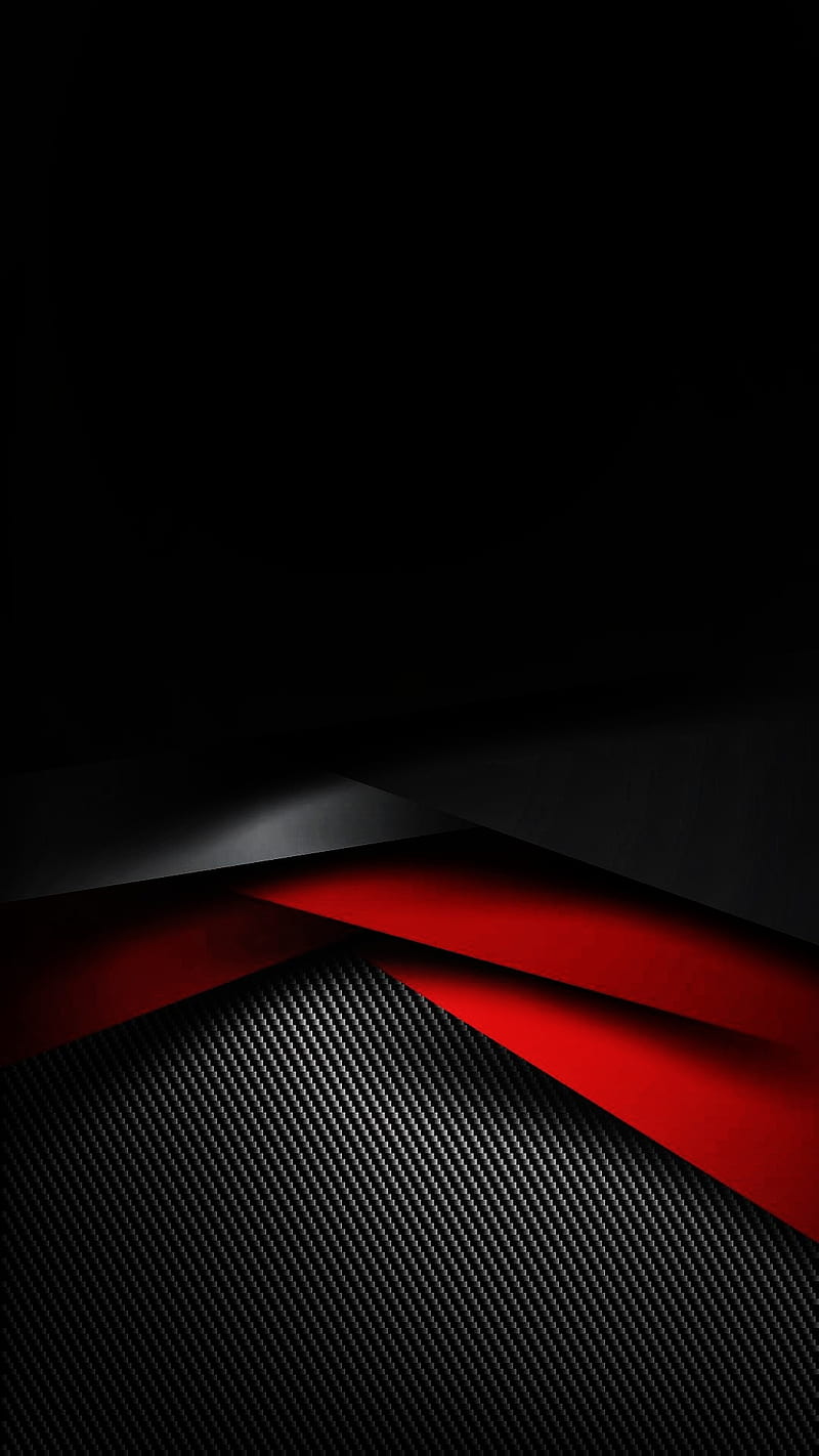 Amoled, dark, red, black, colour, HD phone wallpaper